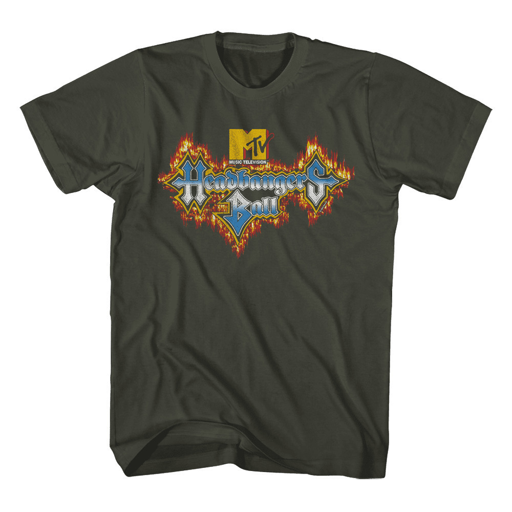 Headbangers Ball Fire Logo Unisex T Shirt